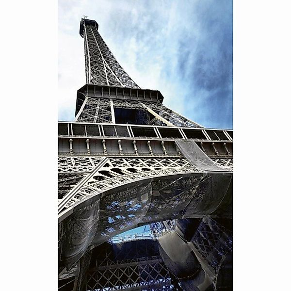 Fototapete EIFFLE TOWER | MS-2-0026 | Grau | Digitaldruck auf Vliesträger günstig online kaufen