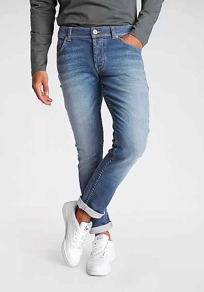 Bruno Banani Slim-fit-Jeans "Jimmy (Stretch)", schmale Beinform, niedrige L günstig online kaufen