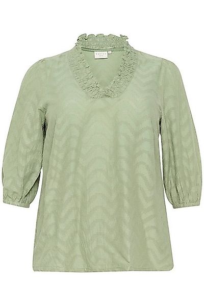 KAFFE Curve Langarmbluse Langarm-Bluse KCvitana Große Größen günstig online kaufen