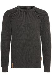 Indicode Strickpullover IDRockford Strickpulli in Waffelstrick-Optik günstig online kaufen