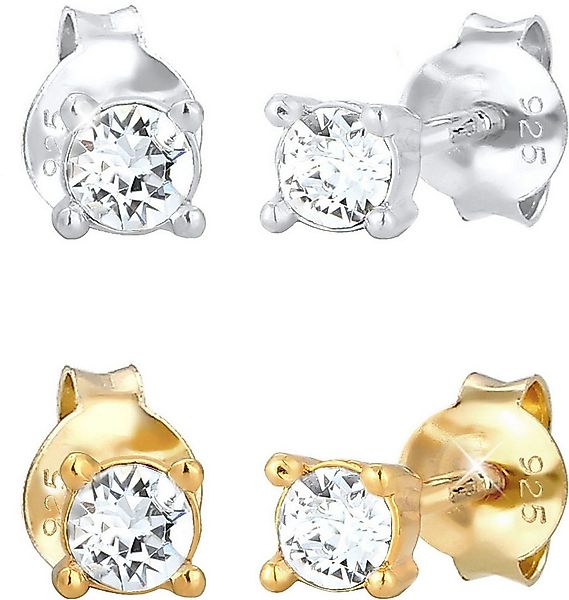 Elli Ohrstecker-Set Schmuck Geschenk Silber 925 Ohrringe (Set, 4-tlg), mit günstig online kaufen