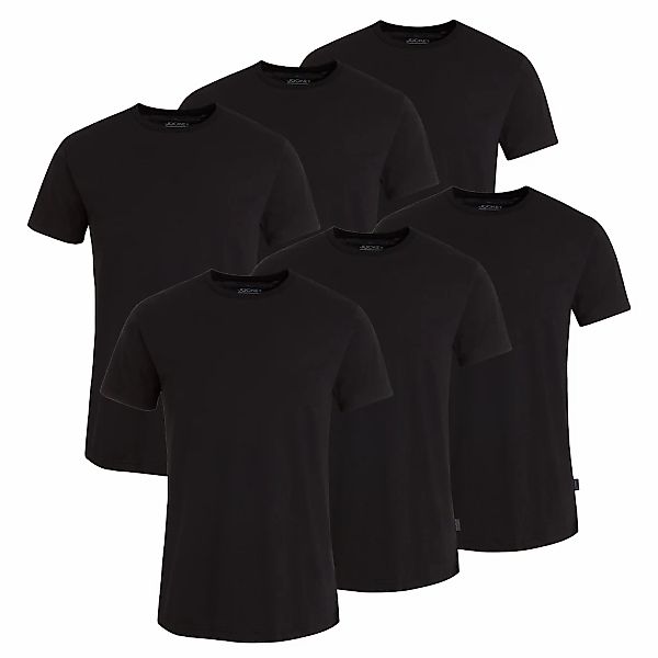 Jockey American-Shirt "AMERICAN T-SHIRT", (6er Pack), Flache Nähte, Relax F günstig online kaufen