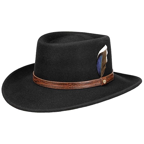 Stetson Filzhut (1-St) Wollfilzhut mit Lederband günstig online kaufen