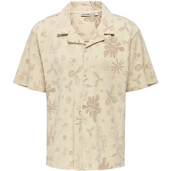 Only & Sons   Kurzarm Hemdbluse Hemd Baggio Kurzarmhemd günstig online kaufen