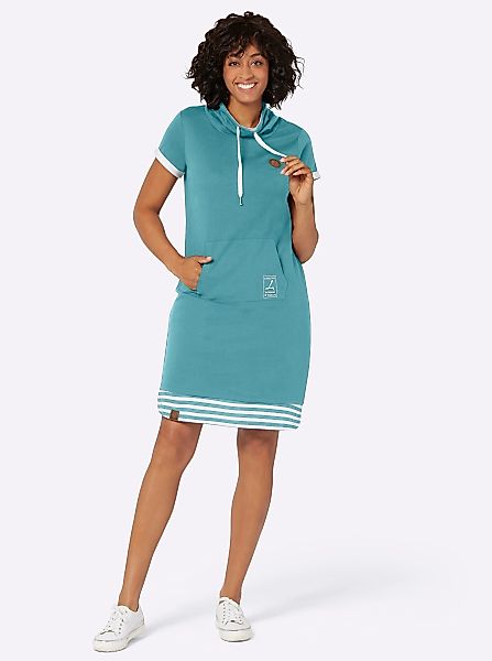 Casual Looks Jerseykleid "Jersey-Kleid" aufgesetzte Taschen günstig online kaufen