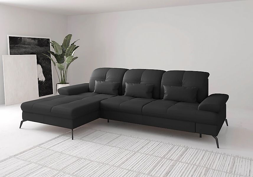 sit&more Ecksofa "Amica, L-Form, inkl. Sitztiefenverstellung & Armteilverst günstig online kaufen
