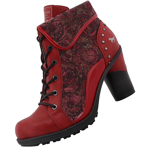 Mustang Shoes 15M0162011-red-multi Stiefelette günstig online kaufen