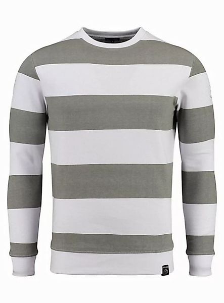 Key Largo Rundhalspullover für Herren Penalty Sweatshirt Kontrast Look MSW0 günstig online kaufen