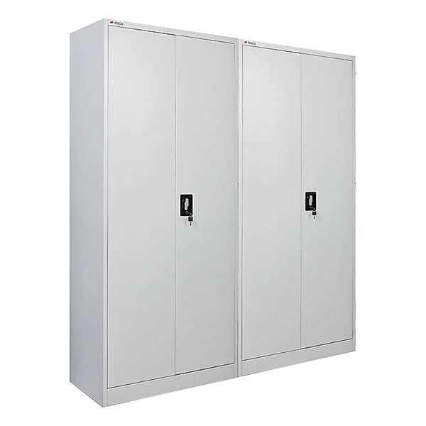 PROREGAL MegaDeal 2x Flügeltürenschrank ELEPHANT 2 Türen Abschließbar HxBxT günstig online kaufen