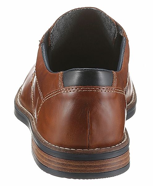 Rieker Schnürschuh mit modischen Ziernähten, Freizeitschuh, günstig online kaufen