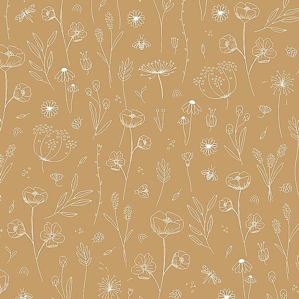 LITTLE DUTCH Vliestapete Wild Flowers, 10 günstig online kaufen