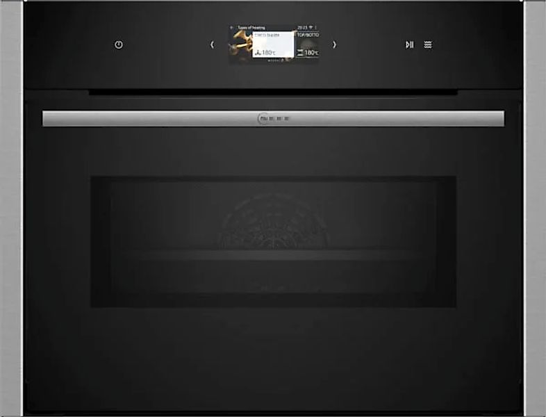NEFF Backofen mit Mikrowelle N 90 "C24MS31N0" mit EasyClean AirFry-Funktion günstig online kaufen