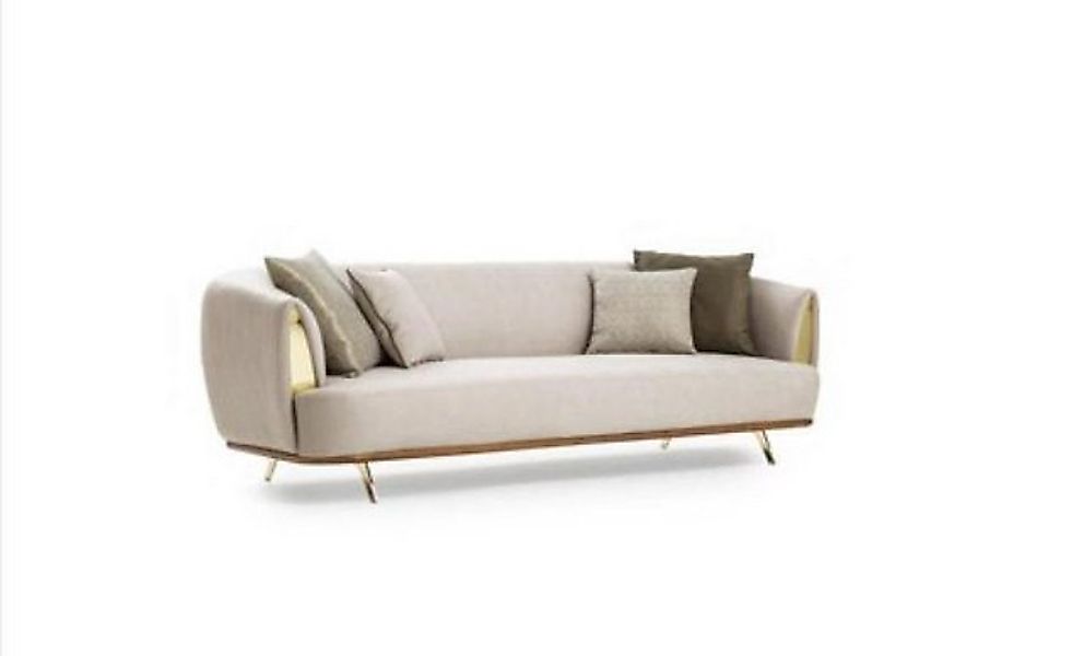 JVmoebel 2-Sitzer Modernes Sofa 2 Sitzer Polstersofa weiß Design Couch Sofa günstig online kaufen