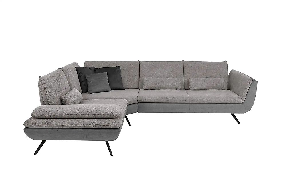 Ecksofa  Luca ¦ grau ¦ Maße (cm): B: 314 H: 88 T: 244.0 Polstermöbel > Sofa günstig online kaufen