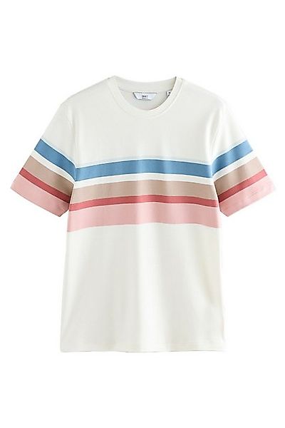 Next T-Shirt T-Shirt mit Farbblock-Design aus 100 % Baumwolle (1-tlg) günstig online kaufen