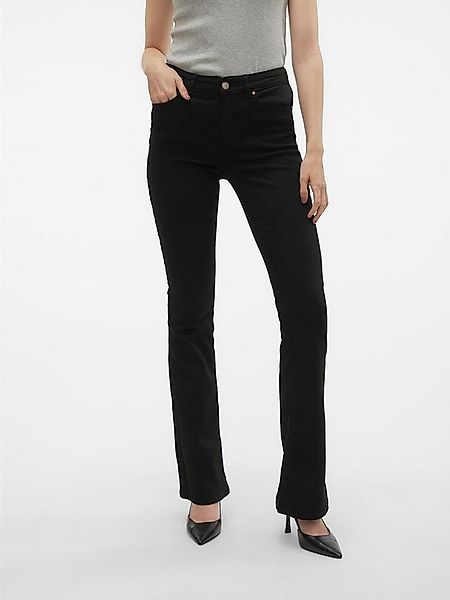 Vero Moda Bootcut-Jeans VMFLASH MR FLARED JEANS LI140 GA NOOS Baumwollmisch günstig online kaufen