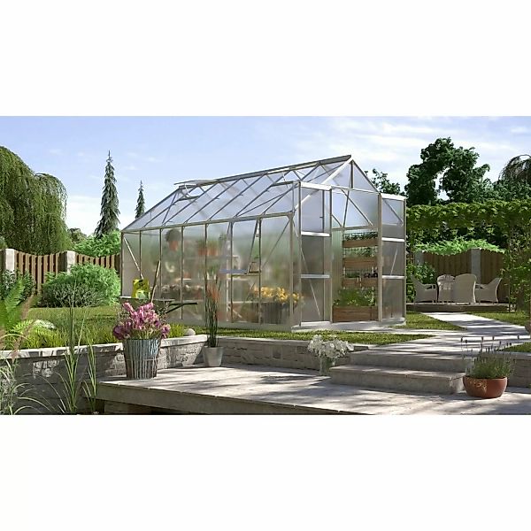 Vitavia Gewächshaus Jupiter 11500 Alu 11,5 m² inkl. Fundament günstig online kaufen