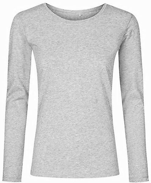 Promodoro Langarmshirt Damen Roundneck T-Shirt Longsleeve, Gekämmte Baumwol günstig online kaufen