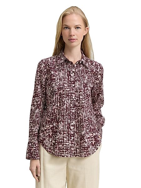 TOM TAILOR Hemdbluse mit Muster günstig online kaufen