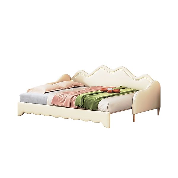 Flieks Daybett, LED Tagesbett Polsterbett Schlafsofa günstig online kaufen