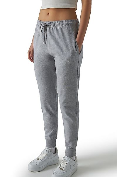 R-CAMP Sweathose Jogginghose Damen Baumwolle Slim Fit Freizeithose (1-tlg) günstig online kaufen