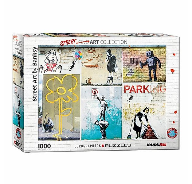 EUROGRAPHICS Puzzle Banksy Kunst, 1000 Puzzleteile günstig online kaufen