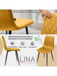 Lina® Esszimmerstuhl Elisia 2er, 4er, 6er günstig online kaufen