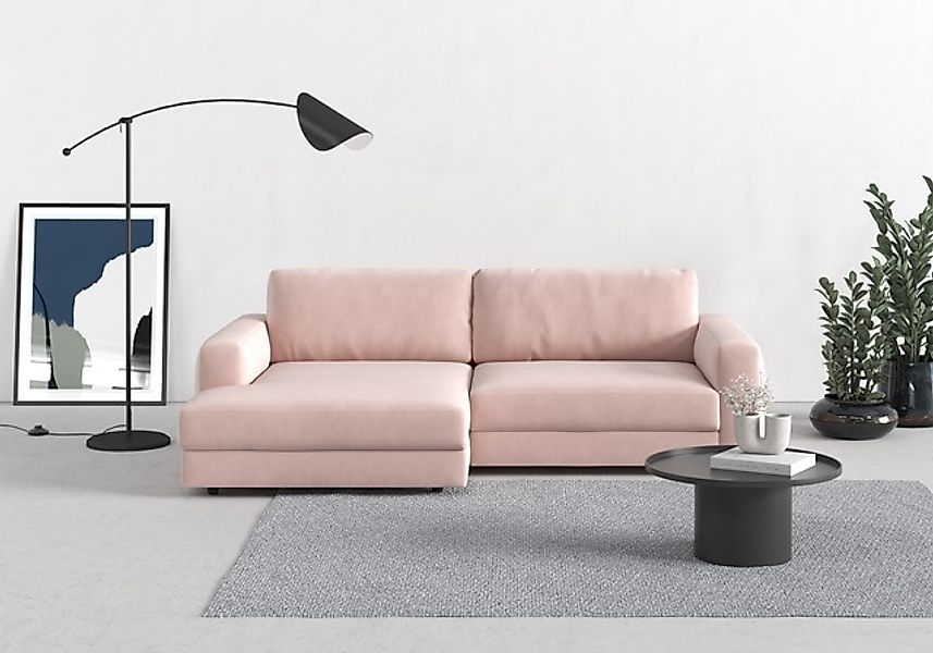 TRENDMANUFAKTUR Ecksofa »Bourbon, Mega Designsofa mit tollem Sitzkomfort, B günstig online kaufen