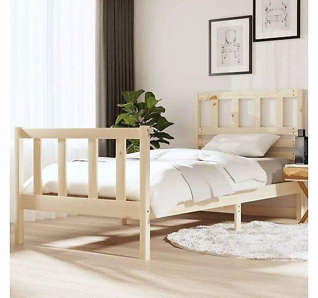 vidaXL Bett Massivholzbett 90x190 cm günstig online kaufen