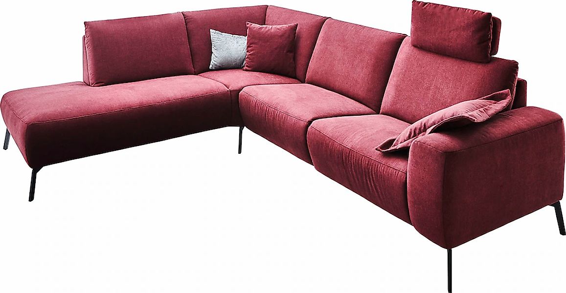 Home affaire Ecksofa "Bellini L-Form" incl. motorischer Relaxfunktio, wahlw günstig online kaufen