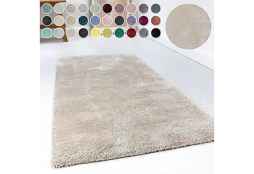 Esprit Hochflor-Teppich Relaxx ESP-4150, rechteckig, Höhe: 25 mm, Wohnzimme günstig online kaufen