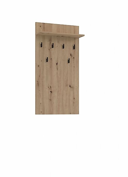 Home affaire Garderobenpaneel "Arran, Wandregal Wandpaneel, Wandgarderobe p günstig online kaufen