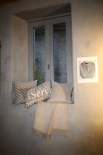 PAD Dekokissen »Servus«, Made in Europe, Kissenhülle ohne Füllung, 1 Stück günstig online kaufen