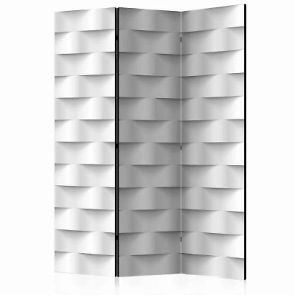 artgeist Paravent White Illusion [Room Dividers] grau Gr. 135 x 172 günstig online kaufen