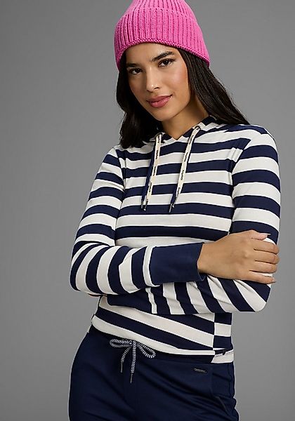 KangaROOS Kapuzenshirt mit Blockstreifen und doppelter Kordel günstig online kaufen