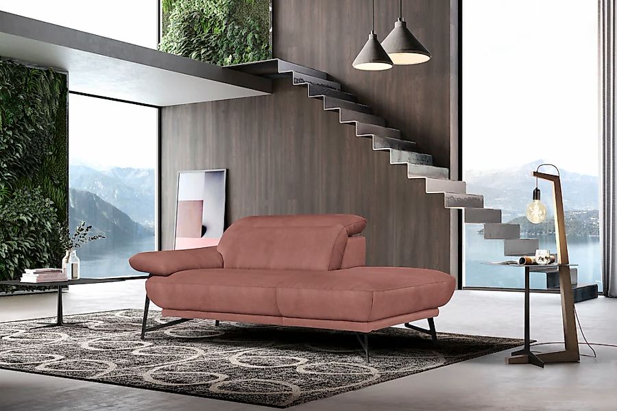 Egoitaliano Ottomane "Anais, erstklassiges Designsofa, Breite 179 cm, Fußfa günstig online kaufen