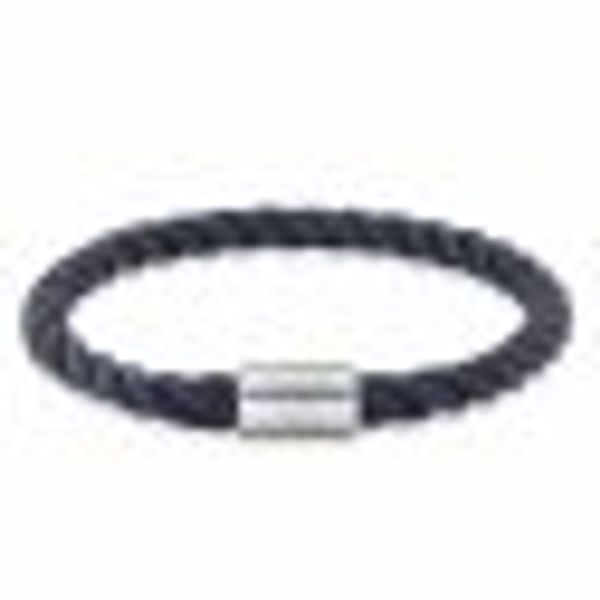 Armband Edelstahl Textilband Navy blau 20cm günstig online kaufen