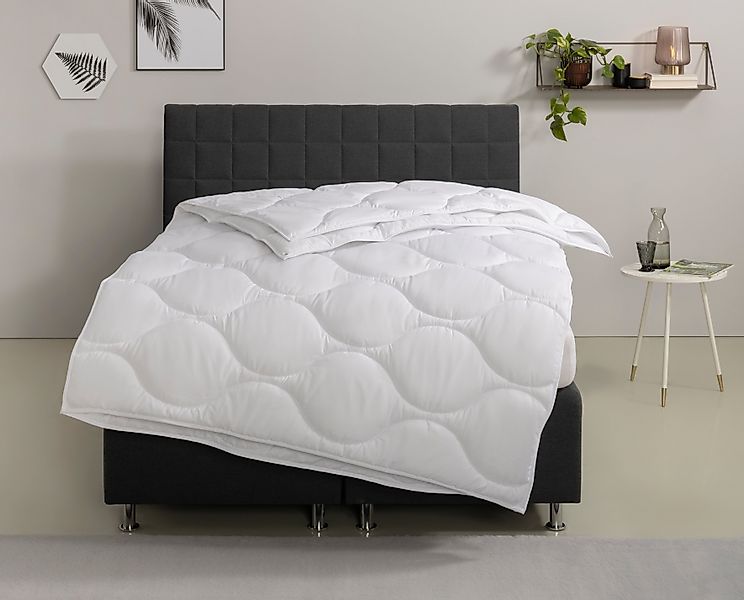 Home affaire Microfaserbettdecke "Angly, Bettdecke 135x200 cm und 155x220 c günstig online kaufen