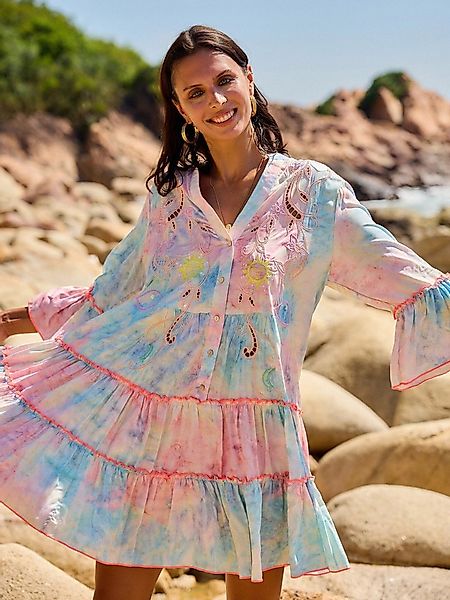 ANNIS Fashion & Accessoires Tunikakleid "LAGUNA BREEZE" (1-tlg) aus Viskose günstig online kaufen