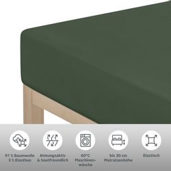 Guido Maria Kretschmer Home&Living Spannbettlaken "Mila in Gr. 90x200, 140x günstig online kaufen