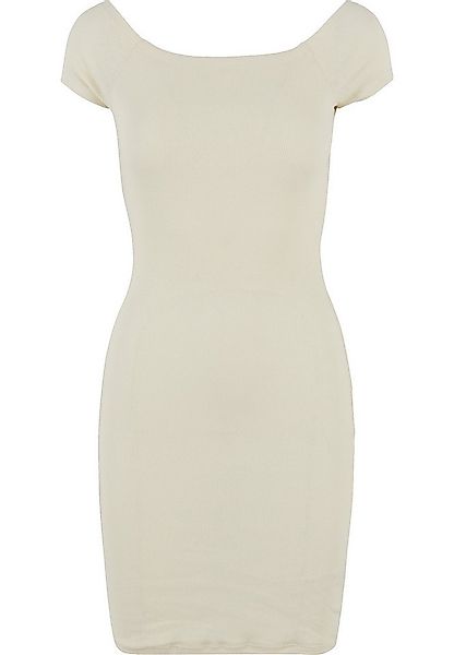 URBAN CLASSICS Shirtkleid Urban Classics Damen Ladies Off Shoulder Rib Dres günstig online kaufen