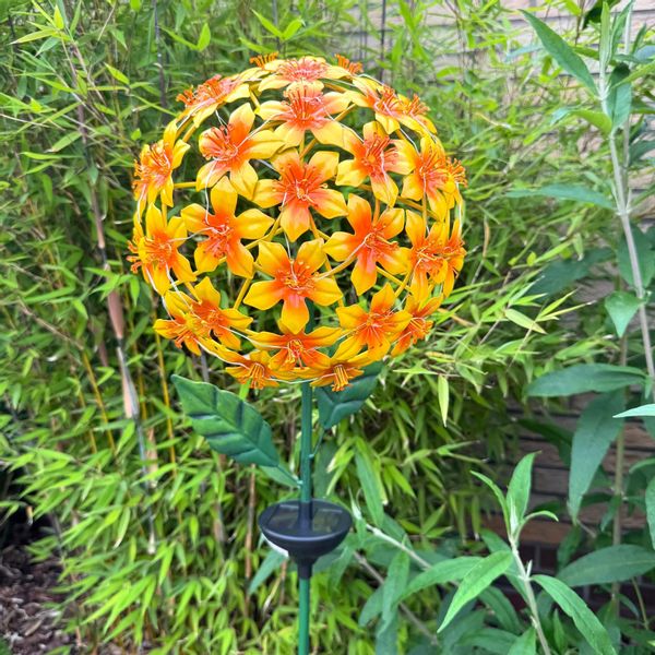 Online-Fuchs Gartenstecker aus Hibiskus Blüten mit günstig online kaufen