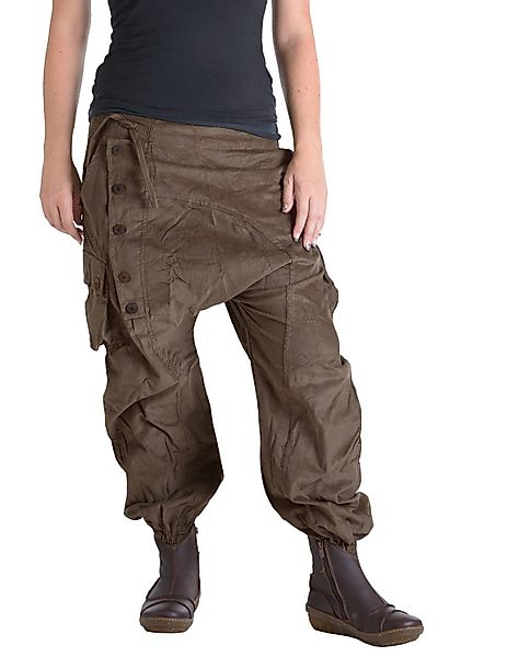 Vishes Cordhose Haremshose aus Cord Ethno, günstig online kaufen
