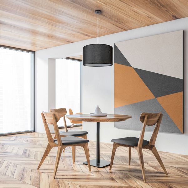 Paco Home Pendelleuchte HUGO CANVAS UNI günstig online kaufen