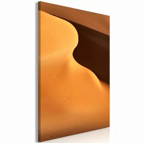 artgeist Wandbild Sand Wave (1 Part) Vertical orange/schwarz Gr. 40 x 60 günstig online kaufen