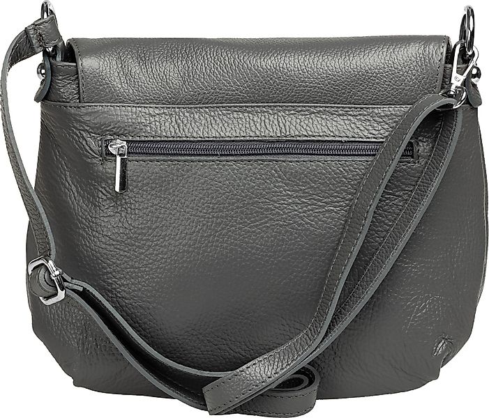 Caspar Umhängetasche Klassische Damen Leder Handtasche günstig online kaufen