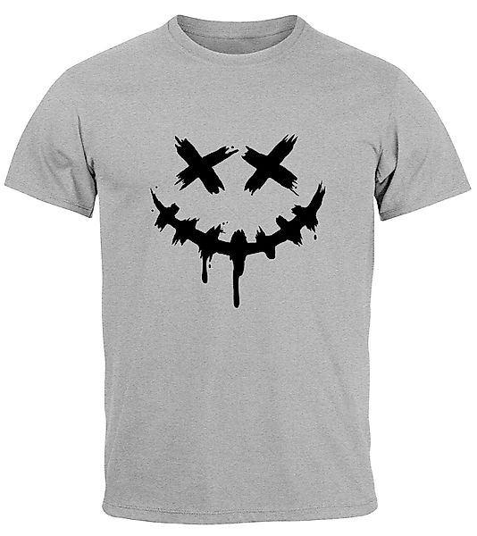 Neverless Print-Shirt Herren T-Shirt Bedruckt Techwear günstig online kaufen