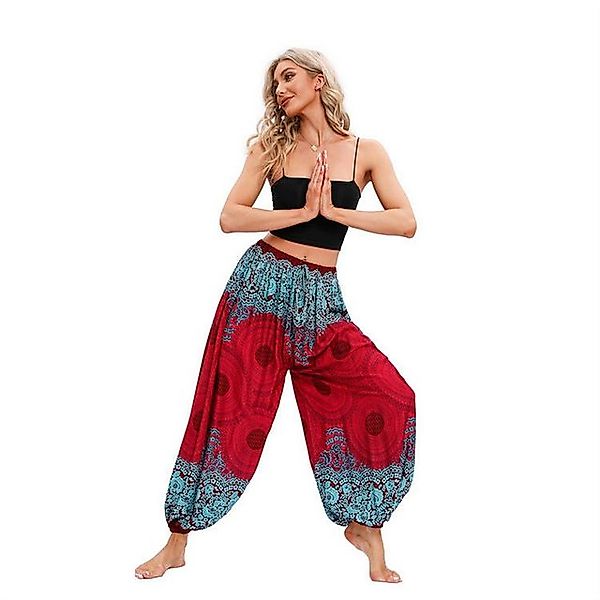 YRIIOMO Loungepants Legere, unisex Freizeit Haremshose für Yoga günstig online kaufen