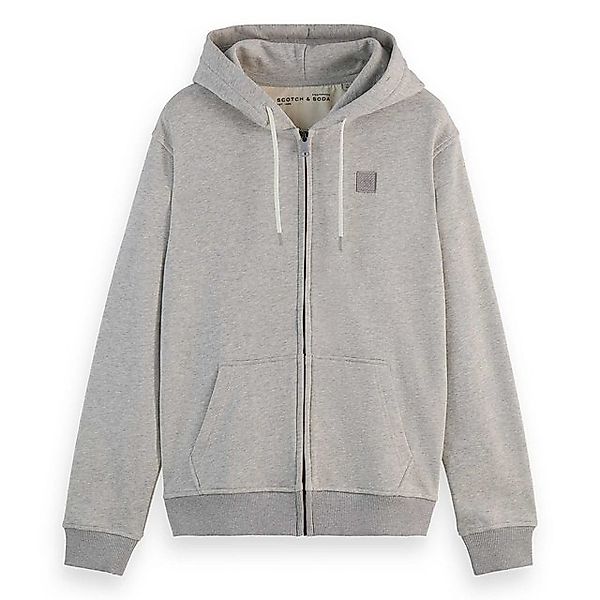 Scotch & Soda Sweatshirt Herren Sweatjacke - Essential Logo Badge günstig online kaufen