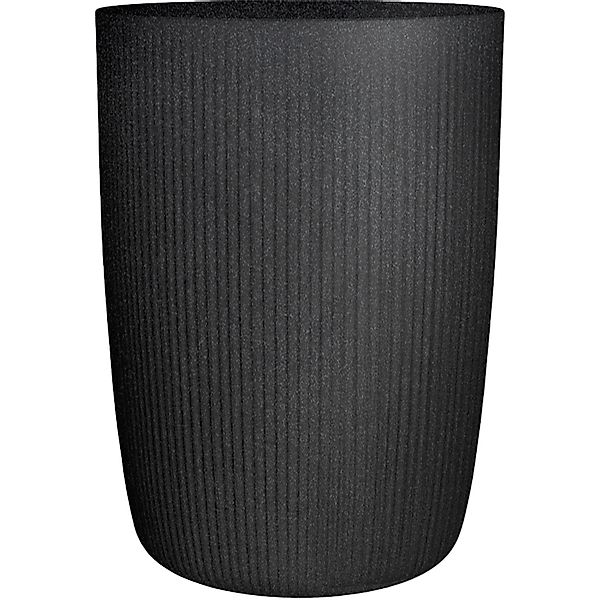 Scheurich Pflanzsäule Linetto High Ø 38 cm x 54 cm Stony Black günstig online kaufen